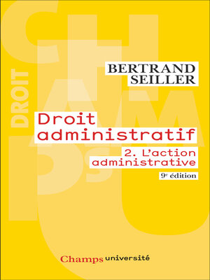 cover image of Droit administratif (Tome 2)--L'action administrative